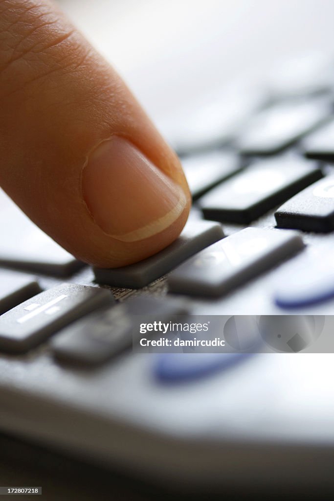 Press the right button