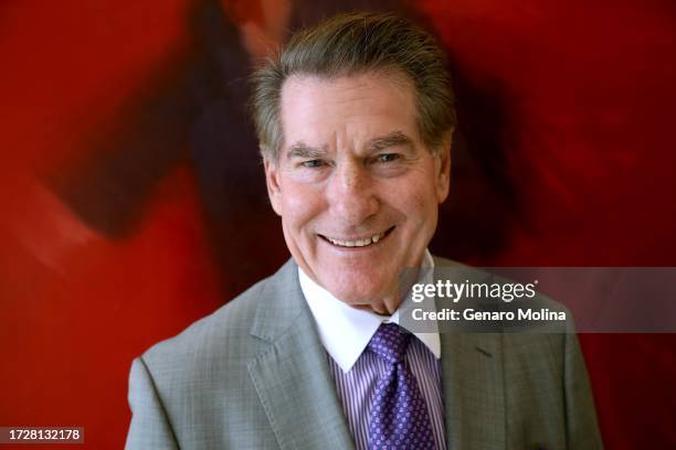 Former Dodger, Steve Garvey is photographed for Los Angeles Times on October 9, 2023 in Santa Monica, California. PUBLISHED IMAGE. CREDIT MUST READ:...