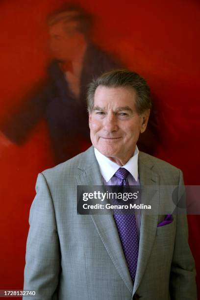 Former Dodger, Steve Garvey is photographed for Los Angeles Times on October 9, 2023 in Santa Monica, California. PUBLISHED IMAGE. CREDIT MUST READ:...