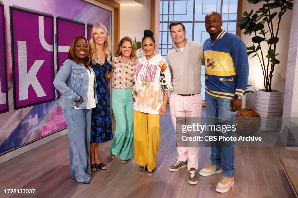 Coverage of the CBS Original Daytime Series THE TALK, airing Friday, October 13th on the CBS Television Network. Pictured: Sheryl Underwood, Amanda...