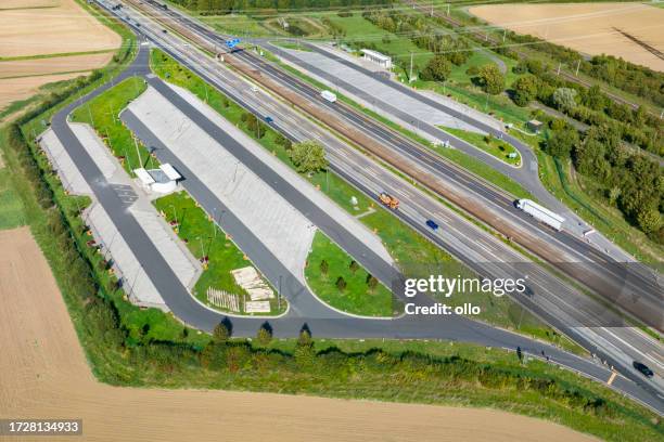 Res. Area 1,398 Highway Rest Area Stock Photos, High-Res Pictures, and Images ...