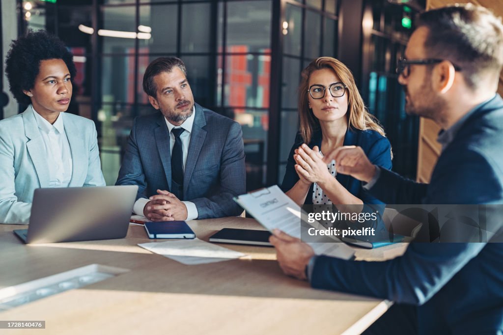 Presenting a new business concept