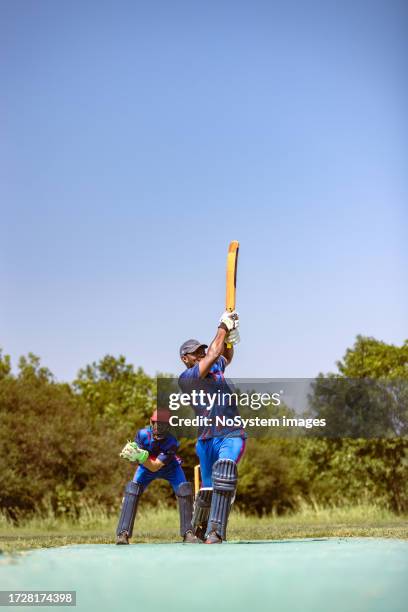 cricket batter - cricket ball stock pictures, royalty-free photos & images