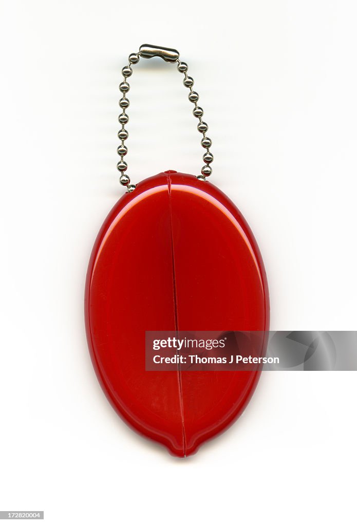 Red change purse