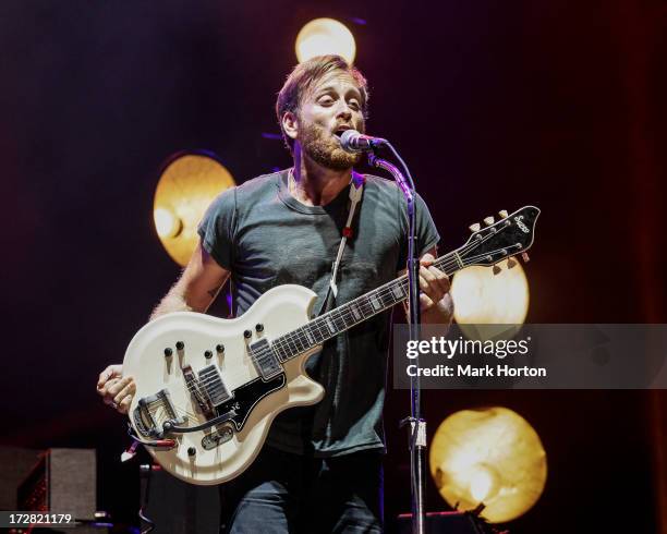 Dan Auerbach of The Black Keys perform on Day 1 of the RBC Royal Bank Bluesfest on July 4, 2013 in Ottawa, Canada.