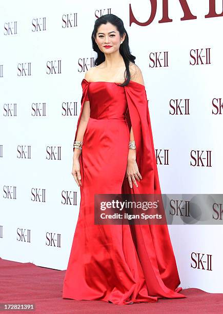 Suquan Bulakul attends the SK-II Global Event 'Honoring The Spirit Of Discovery' at the Raum on July 3, 2013 in Seoul, South Korea.