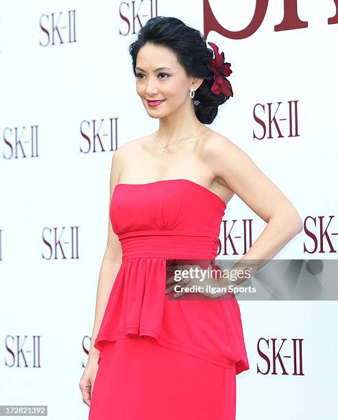 Susan Bachtiar attends the SK-II Global Event 'Honoring The Spirit Of Discovery' at the Raum on July 3, 2013 in Seoul, South Korea.