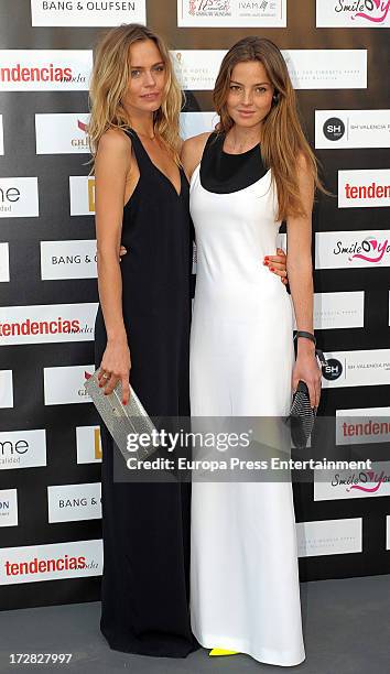 Veronica Blume and Aida Artiles attend 2013 Tendencias Gala at IVAM on July 4, 2013 in Valencia, Spain.