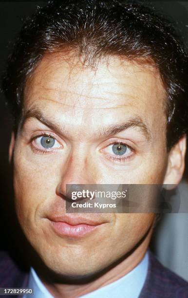 Actor Michael Keaton, 1990.