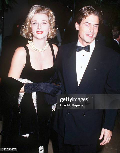 Actor Rob Lowe and his wife Sheryl Berkoff at the 8th Annual Carousel of Hope Ball at the Beverly Hilton Hotel in Beverly Hills, California, United...