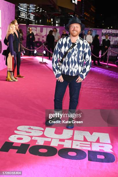 Leigh Francis attends the "Sumotherhood"World Premiere at Cineworld Leicester Square on October 10, 2023 in London, England.