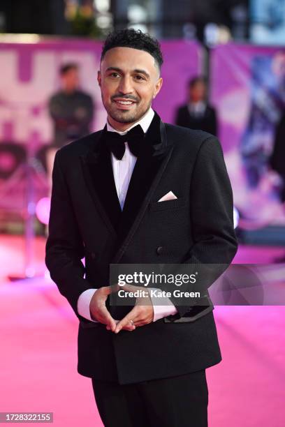 Adam Deacon attends the "Sumotherhood"World Premiere at Cineworld Leicester Square on October 10, 2023 in London, England.