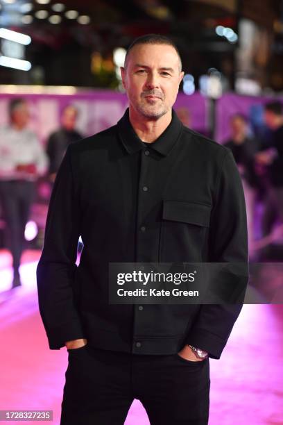 Paddy McGuinness attends the "Sumotherhood"World Premiere at Cineworld Leicester Square on October 10, 2023 in London, England.