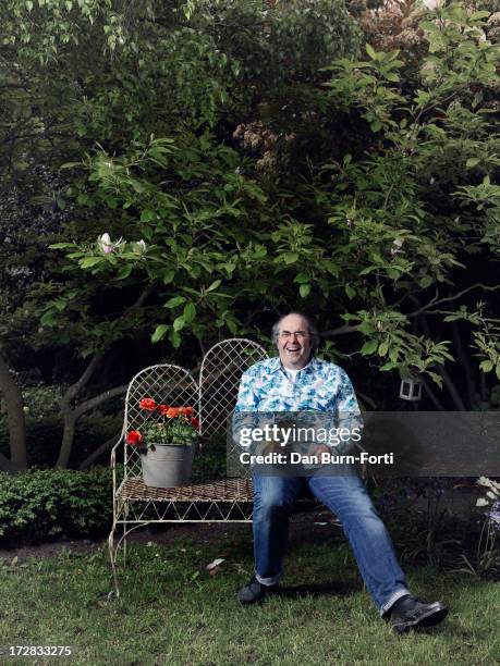 Radio presenter Danny Baker is photographed for the Independent on May 23, 2013 in London, England.