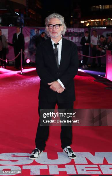 Dexter Fletcher attends the World Premiere of "Sumotherhood" at Cineworld Leicester Square on October 10, 2023 in London, England.