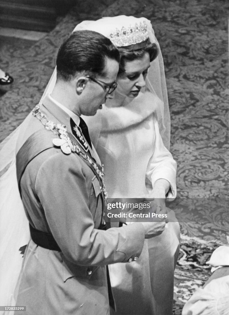 King Baudouin Of Belgium Marries Fabiola De Mora Y Aragon