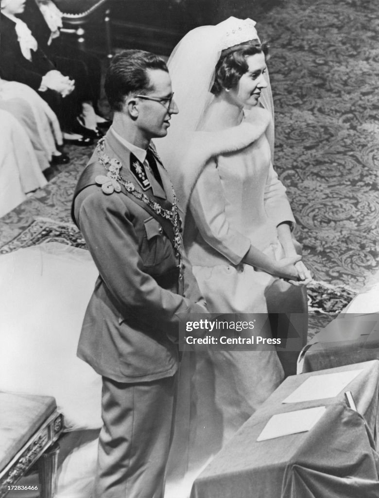 King Baudouin Of Belgium Marries Fabiola De Mora Y Aragon