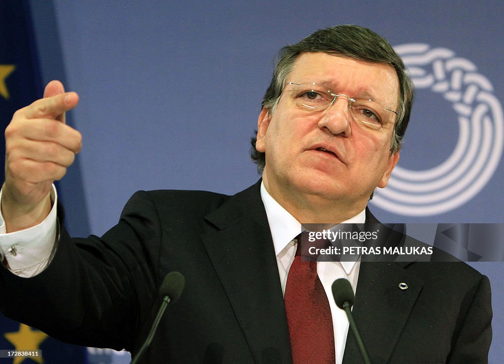 LITHUANIA-EU-POLITICS-BARROSO