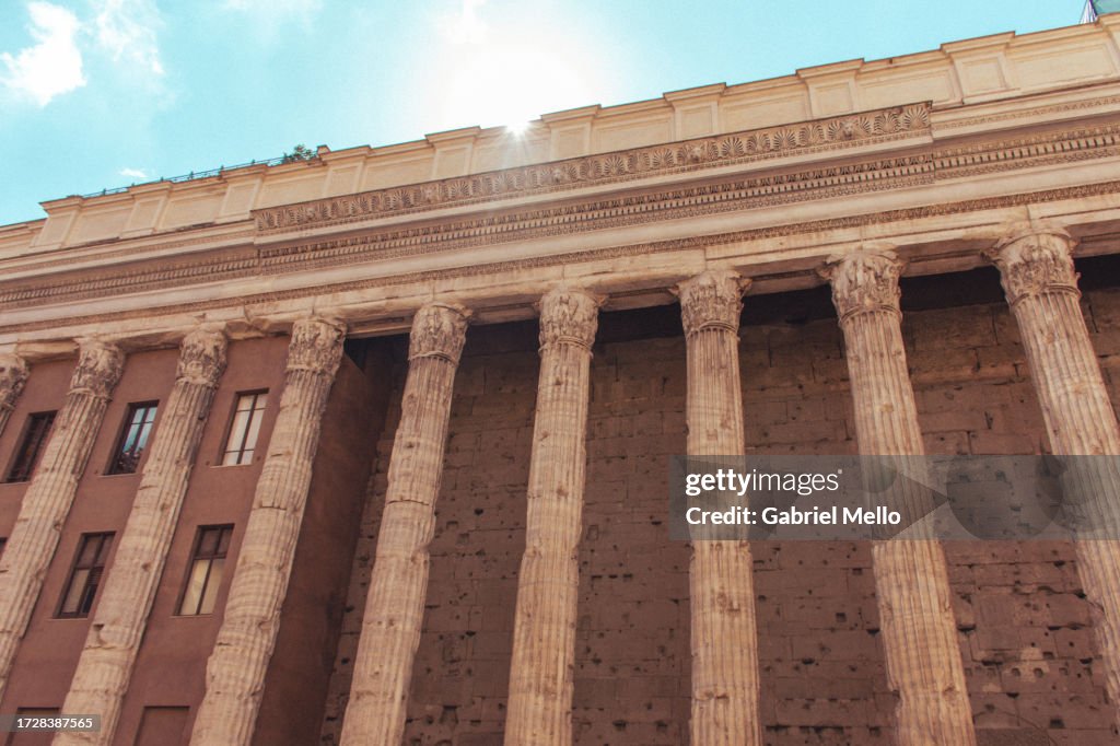 Temple of Hadrian in Rome
