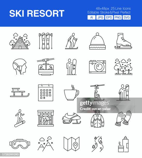 Ski Spuren Im Schnee Stock Illustrationen, Vektoren, & Kliparts - 207 Stock  Illustrationen