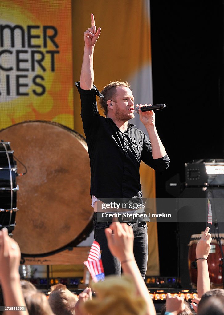 Imagine Dragons Perform On ABC's "Good Morning America"