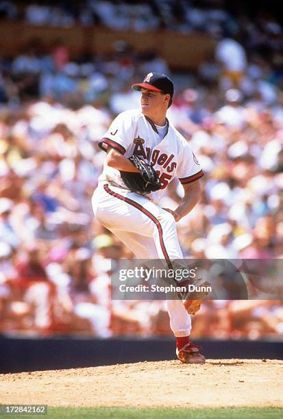 Cleveland Indians v California Angels, News Photo