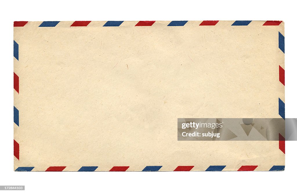 Vintage air sobre para correo