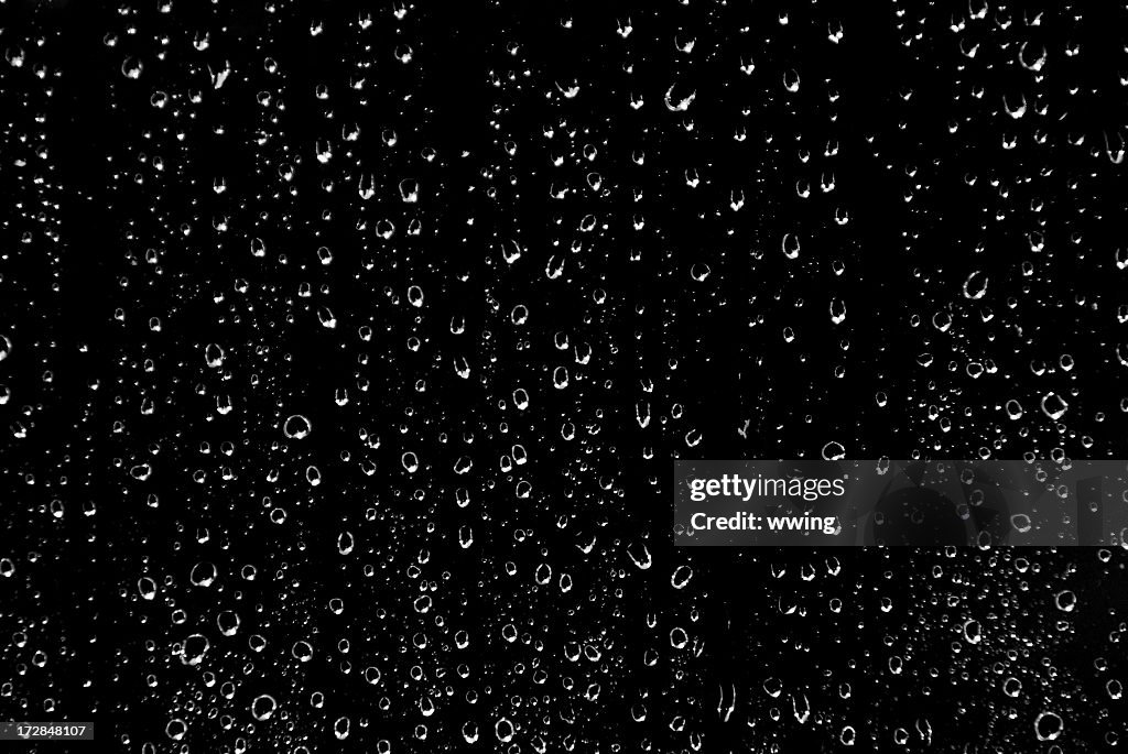 Black and White Rain