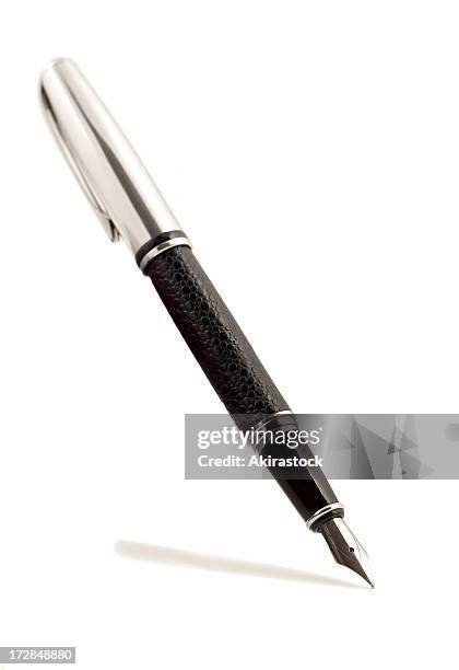 fountain pen - fountain pen stockfoto's en -beelden