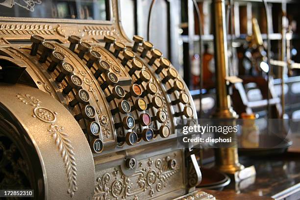 ladenkasse - cash register stock pictures, royalty-free photos & images