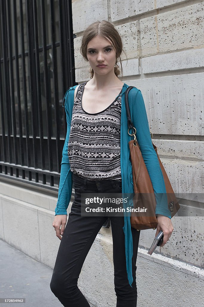 Street Style Day 2  - Paris Fashion Week Haute Couture F/W 2013-2014