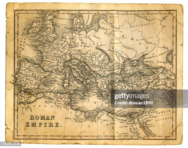 bildbanksillustrationer, clip art samt tecknat material och ikoner med roman empire - ancient scroll