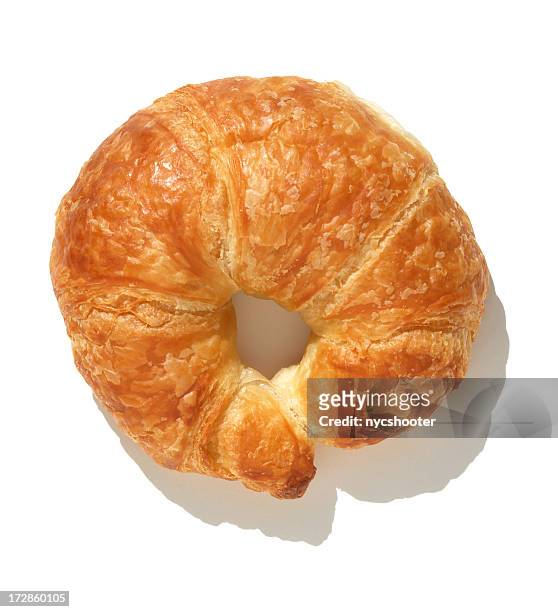 croissant - croissant white background stock-fotos und bilder