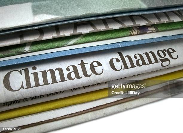 klimaänderungen - climate change news stock-fotos und bilder