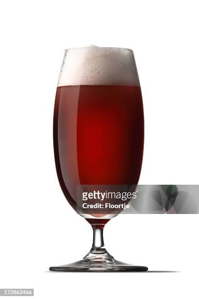 drinks: beer dark - belgian culture stockfoto's en -beelden