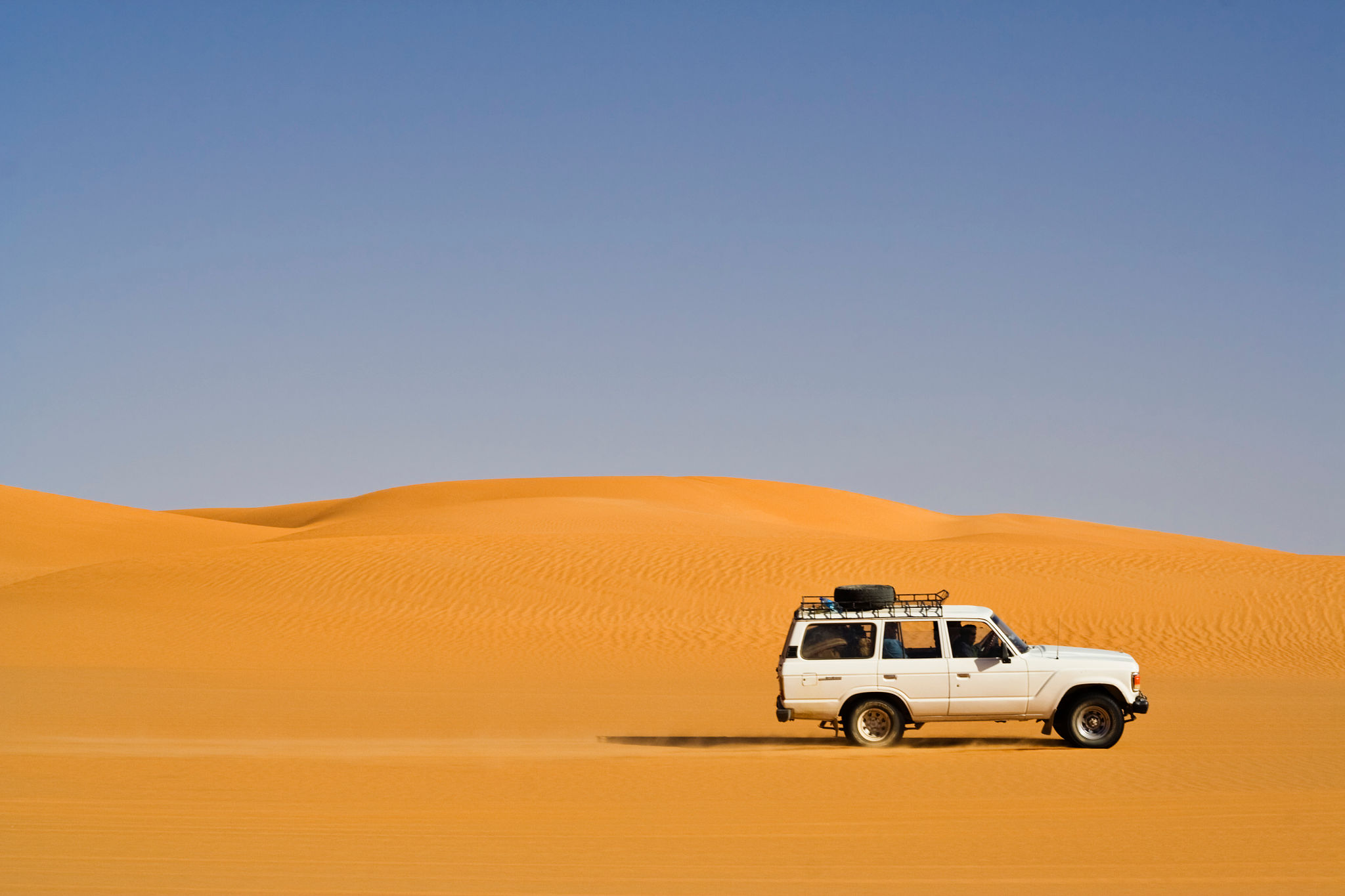Desert tour with Off-road vehicle on Sahara / Libya Desert tour with Off-road vehicle on Sahara / Libya