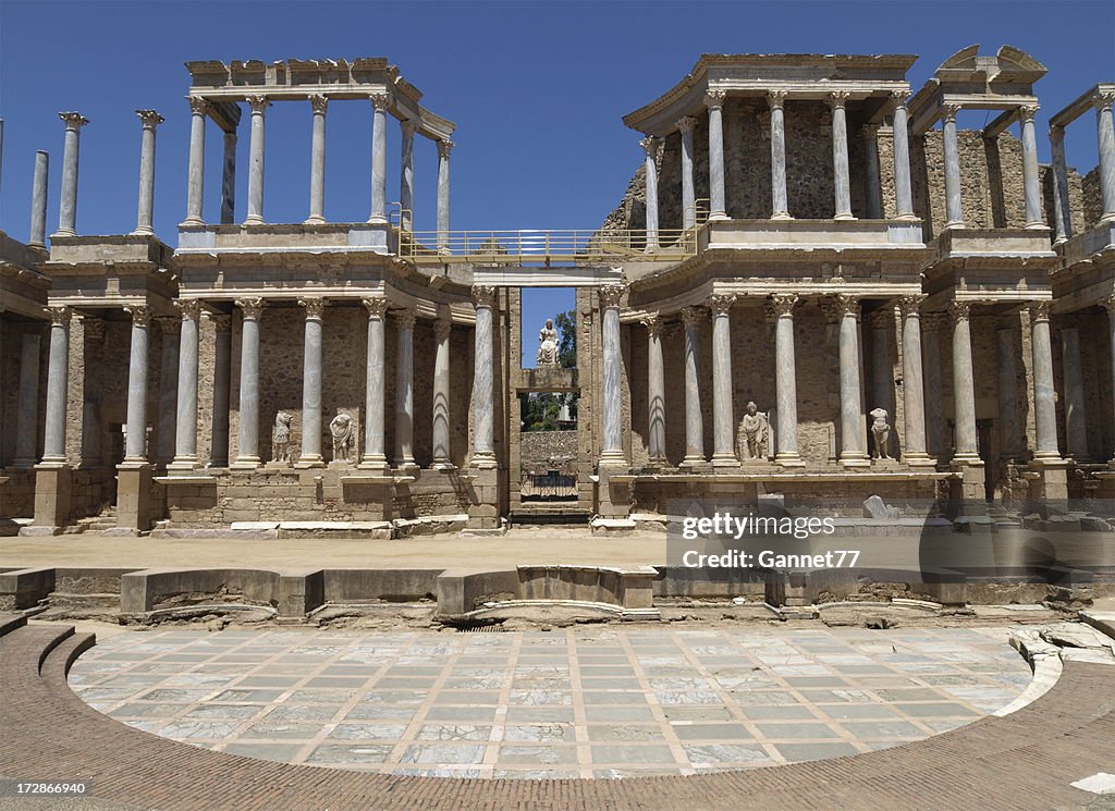 Roman Theatre at Merida, Spain