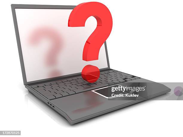 1,186 Question Mark Computer Screen Stock Photos, High-Res Pictures ...