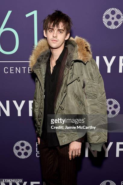 Earl Cave attends the 61st New York Film Festival - "The Sweet East" at Alice Tully Hall, Lincoln Center on October 10, 2023 in New York City.