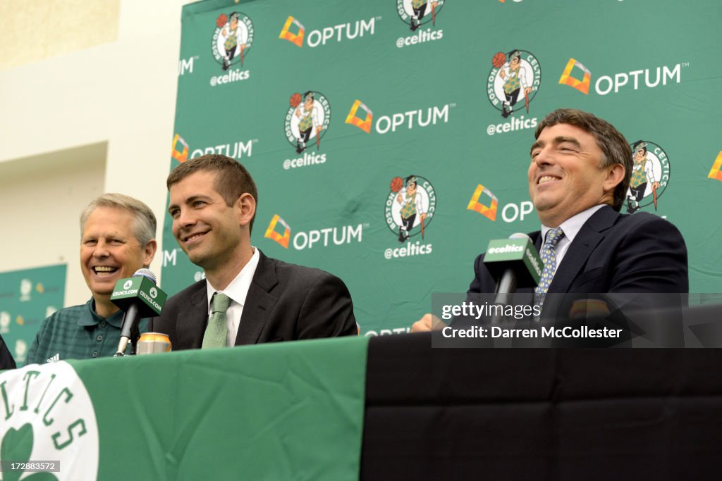 Boston Celtics Introduce Brad Stevens