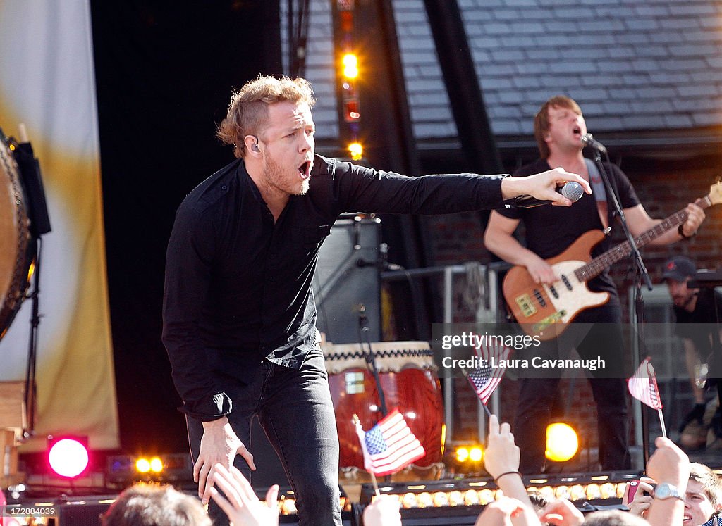 Imagine Dragons Perform On ABC's "Good Morning America"