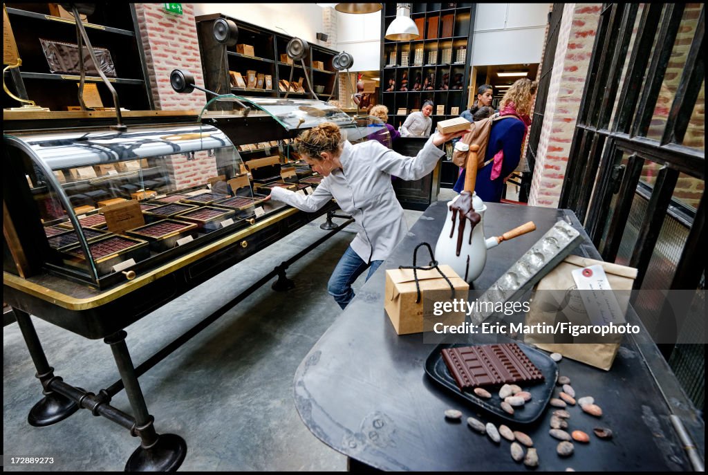 Alain Ducasse Chocolaterie, Le Figaro, June 21, 2013