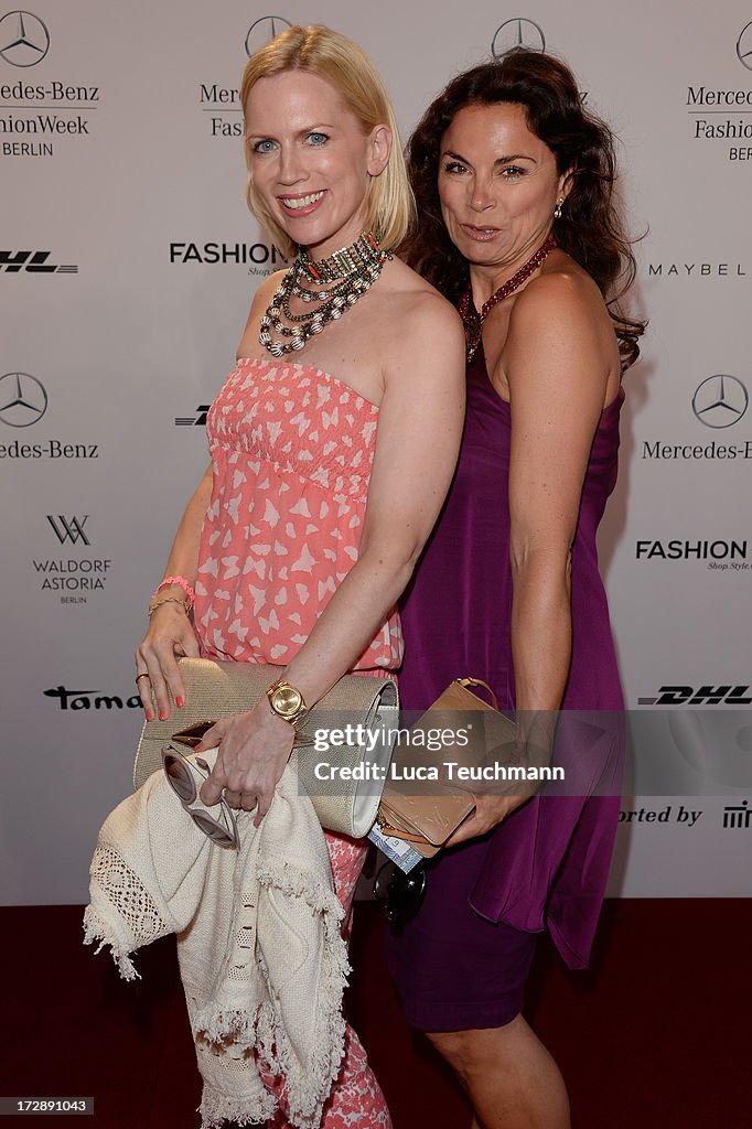 Miranda Konstantinidou Arrivals - Mercedes-Benz Fashion Week Spring/Summer 2014