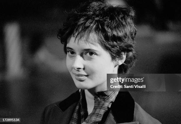 Actress Isabella Rossellini posing for a portrait on March 3,1980 in New York, New York.