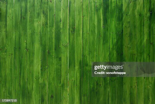 vivid verde textura de madera - grooved fotografías e imágenes de stock