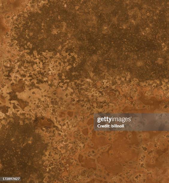 distressed copper surface background texture - metal texture stockfoto's en -beelden