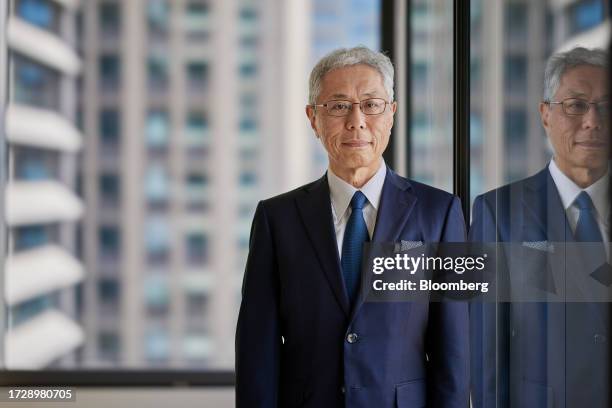 Kenichi Hori, president and chief executive officer of Mitsui & Co., in Tokyo, Japan, on Tuesday, Oct. 10, 2023. Global demand for liquefied natural...