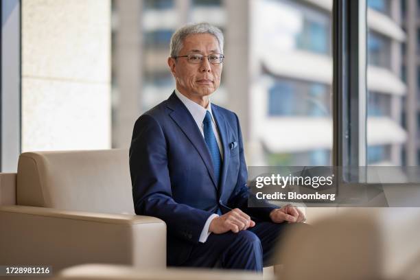 Kenichi Hori, president and chief executive officer of Mitsui & Co., in Tokyo, Japan, on Tuesday, Oct. 10, 2023. Global demand for liquefied natural...