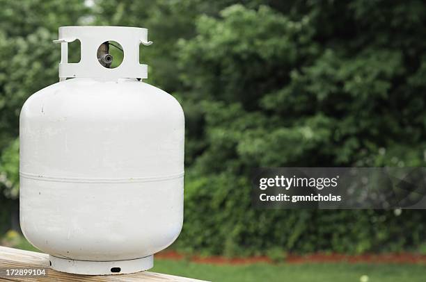propane tank-top - canister stock-fotos und bilder