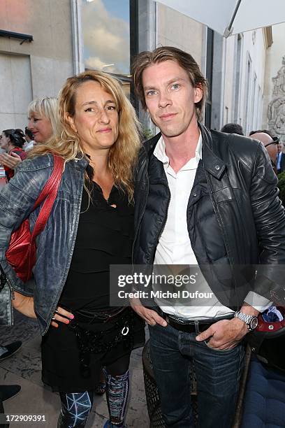 Stella Cadente attends the Chambre Syndicale de la Haute Couture cocktail party at Palais De Tokyo on July 4, 2013 in Paris, France.